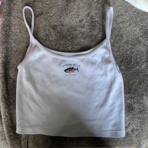 Brandy Melville white tank